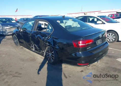 2016 Volkswagen Jetta 1.8T Sport из США, поврежденный, VIN 3VWD17AJ0GM265259